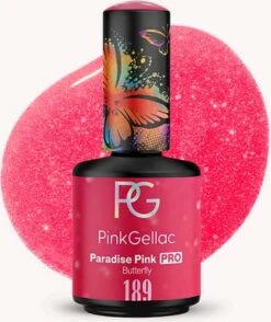Pink Gellac - Paradise Pink - Gellak - Vegan - Roze - Glanzend - 15ml 21 Pink Gellac - Paradise Pink - Gellak - Vegan - Roze - Glanzend - 15ml -Modecosmetica 1009x1200