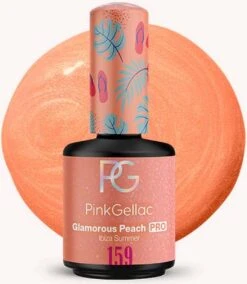 Pink Gellac - Glamorous Peach - Gellak - Vegan - Oranje - Glanzend - 15ml 22 Pink Gellac - Glamorous Peach - Gellak - Vegan - Oranje - Glanzend - 15ml -Modecosmetica 1043x1200 1