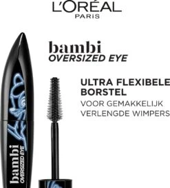 L’Oréal Paris Bambi XXL Oversized Eye Mascara - Zwart - Volume & Lengte Mascara - 8.9ml -Modecosmetica 1084x1200