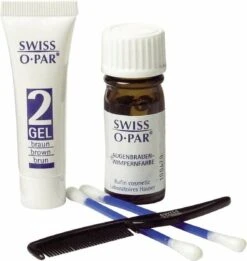 Swiss O Par - Wenkbrauw- En Wimperverf Bruin 1 Set -Modecosmetica 1135x1200 1
