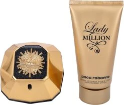 Paco Rabanne - Lady Million Fabulous Giftset - 50 Ml Eau De Parfum Spray + 75 Ml Bodylotion - Dames -Modecosmetica 1200x1013