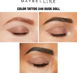 Maybelline Eye Studio Color Tattoo 24H Cream Oogschaduw - 240 Dusk Doll - Bruin 15 Maybelline Eye Studio Color Tattoo 24H Cream Oogschaduw - 240 Dusk Doll - Bruin -Modecosmetica 1200x1136 2