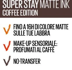 Maybelline SuperStay Matte Ink Lipstick - 260 Hazelnut Hypnotizer - Nude Lippenstift - 5 Ml -Modecosmetica 1200x1157 2
