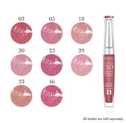 Bourjois Gloss Effet 3D Effect Lipgloss - 03 Brun Rose Academic -Modecosmetica 1200x1164 2