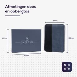 Skeraxo 8-delige Luxe Verschillende Tools - Professioneel Manicure Set & Pedicureset Met Nagelvijl & Nageltang – Behandeling Nagels En Huid -Modecosmetica 1200x1197 2