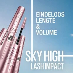 Maybelline Lash Sensational Sky High Waterproof - Zwart - Lengte Mascara - 6 Ml -Modecosmetica 1200x1200 215