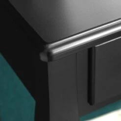 Merkloos Kaptafel, Kaptafel Met Grote Spiegel Zonder Frame, Toilettafel, Kaptafel, Voor Make-up, Gewatteerde Kruk, 5 Laden, Verplaatsbare Opbergdoos, Zwart RDT25BK -Modecosmetica 1200x1200 306