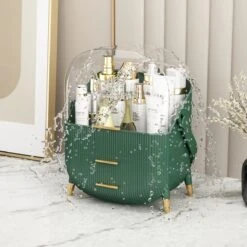 Mera.O - Make Up Organizer - Opbergdoos - Make Up Penhouder - Groen -Modecosmetica 1200x1200 320