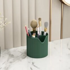 Mera.O - Make Up Organizer - Opbergdoos - Make Up Penhouder - Groen -Modecosmetica 1200x1200 321