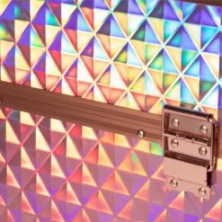 Koffer Groot Holo/Golden Rose XXL Met Opbergvakken -Modecosmetica 1200x1200 353