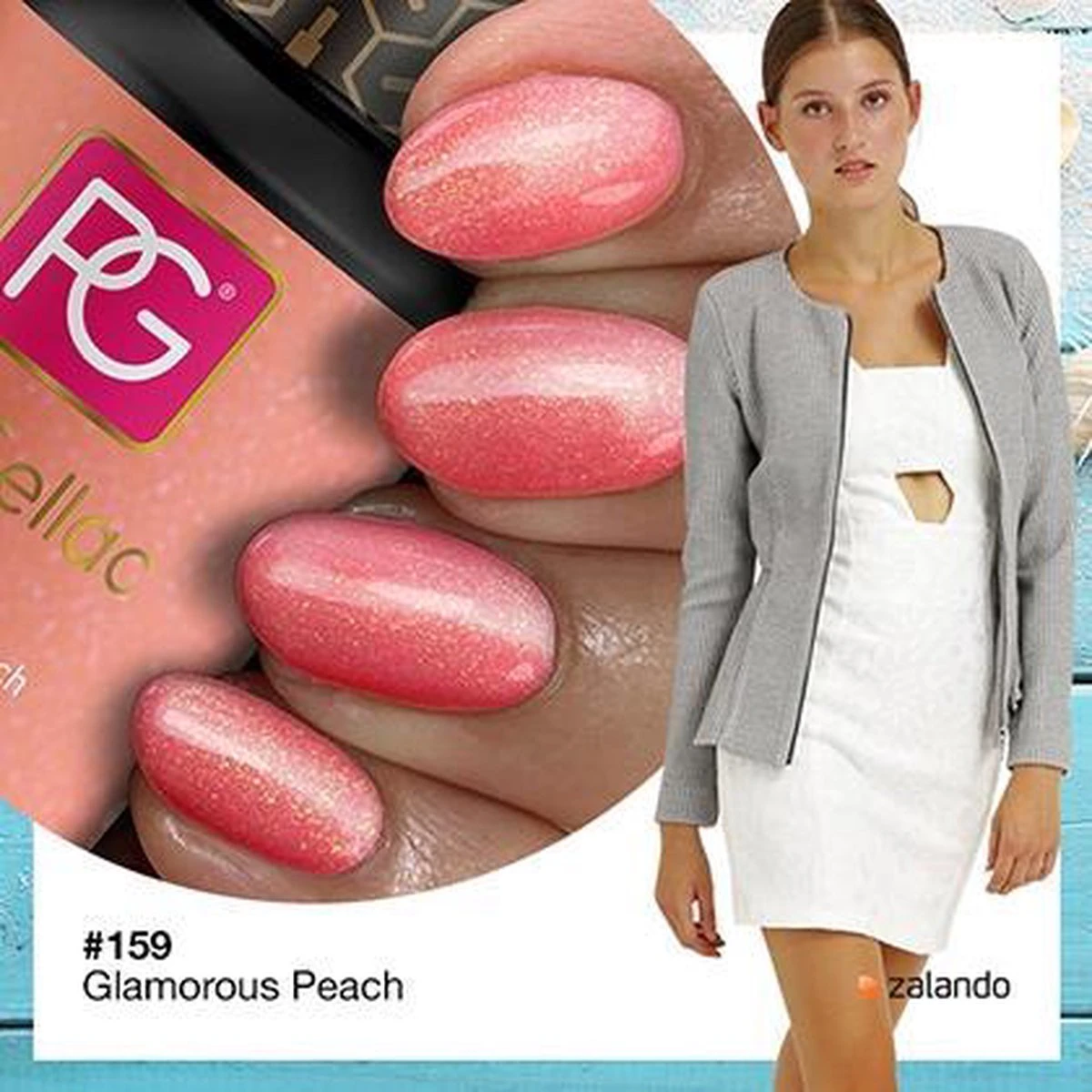 Pink Gellac - Glamorous Peach - Gellak - Vegan - Oranje - Glanzend - 15ml 4 Pink Gellac - Glamorous Peach - Gellak - Vegan - Oranje - Glanzend - 15ml - Afbeelding 4