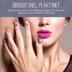 Gellak Starterspakket - Gellak - Gel Nagellak - Gellak Set - 6x8ML Kleuren - Nude Edition - Gellac - Nude Kleuren -Modecosmetica 1200x1200 92