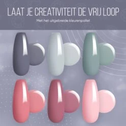 Gellak Starterspakket - Gellak - Gel Nagellak - Gellak Set - 6x8ML Kleuren - Nude Edition - Gellac - Nude Kleuren -Modecosmetica 1200x1200 94