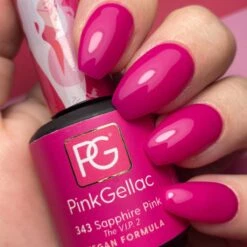 Pink Gellac - Sapphire Pink - Gellak - Vegan - Roze - Glanzend - 15ml -Modecosmetica 1200x1200 97