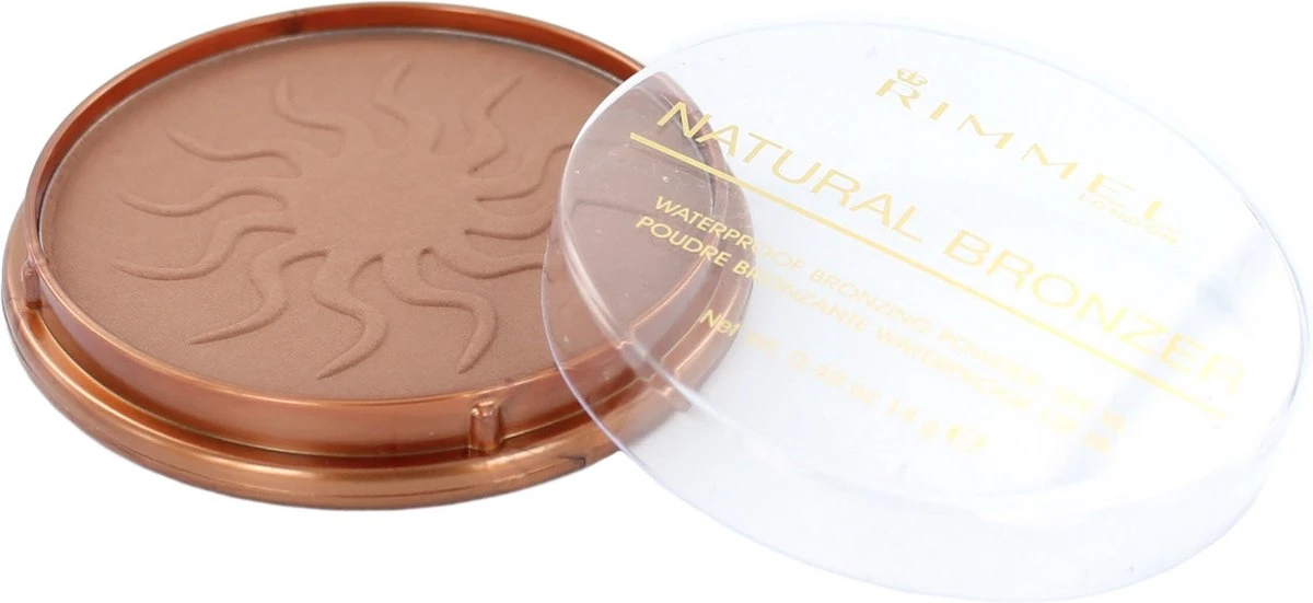Rimmel London Natural Bronzer Bronzing Powder - 26 Sun Kissed 1 Rimmel London Natural Bronzer Bronzing Powder - 26 Sun Kissed