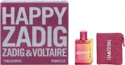Zadig & Voltaire This Is Love! Giftset - 50 Ml Eau De Parfum + Toilettas - Geurengeschenkset -Modecosmetica 1200x627