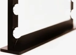 Make Up Spiegel Met Verlichting | Vivo | Hollywood Spiegel | Zwart | Touch | 3 Standen | 70x54 -Modecosmetica 1200x873