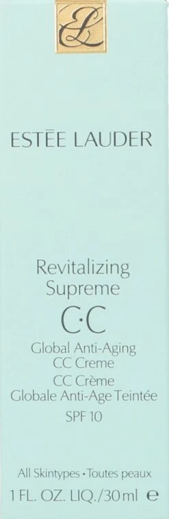 Estée Lauder Revitalizing Supreme SPF10 - CC Cream - 30 Ml -Modecosmetica 392x1200