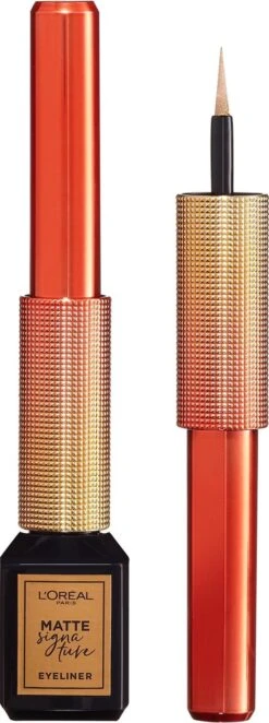 L’Oréal Paris Paris Electric Nights Superliner Matte Signature Eyeliner - Limited Edition – 10 Gold – Goud 9 L’Oréal Paris Paris Electric Nights Superliner Matte Signature Eyeliner - Limited Edition – 10 Gold – Goud -Modecosmetica 448x1200 1