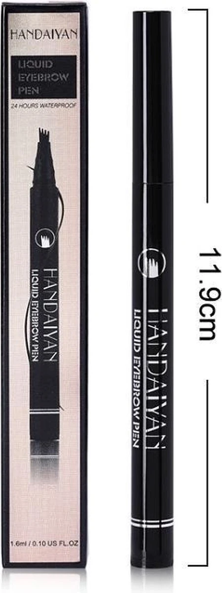 Joya Beauty® Microblading Eyebrow Tattoo Pen | Waterproof Tattoo Wenkbrauw Pen |Wenkbrauwpen | Kleur 4: Bruin 2 Joya Beauty® Microblading Eyebrow Tattoo Pen | Waterproof Tattoo Wenkbrauw Pen |Wenkbrauwpen | Kleur 4: Bruin - Afbeelding 2