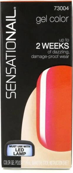 Sensationail Gel Nagellak | Tropical Punch -Modecosmetica 512x1200