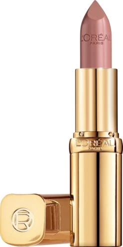 L’Oréal Paris Make-Up Designer Color Riche Satin Lipstick - 231 Sepia Silk - Nude - Verzorgende Lippenstift Met Arganolie Voor Een Comfortabel Gevoel - 4,54 Gr -Modecosmetica 600x1200 6