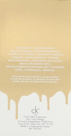 Calvin Klein CK One Gold 100 Ml - Eau De Toilette - Unisex -Modecosmetica 626x1200