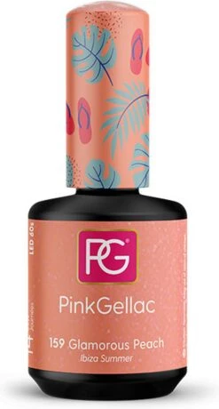 Pink Gellac - Glamorous Peach - Gellak - Vegan - Oranje - Glanzend - 15ml 18 Pink Gellac - Glamorous Peach - Gellak - Vegan - Oranje - Glanzend - 15ml -Modecosmetica 645x1200 2