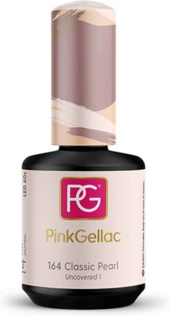 Pink Gellac - Classic Pearl - Gellak - Vegan - Wit - Glanzend - 15ml -Modecosmetica 645x1200 5
