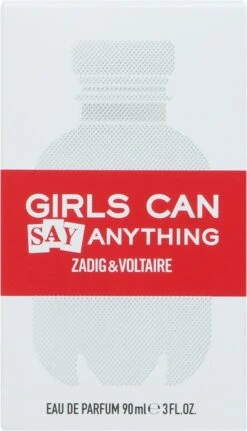 Zadig & Voltaire Girls Can Say Anything 90 Ml - Eau De Parfum - Damesparfum -Modecosmetica 687x1200