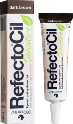 RefectoCil - Sensitive - Wimper & Wenkbrauw Verf - Donkerbruin - 15 Ml -Modecosmetica 704x1200 3