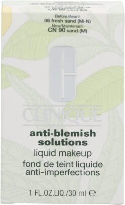 Clinique Anti Blemish Solutions Liquid Foundationl - 06 Fresh Sand -Modecosmetica 730x1200 1