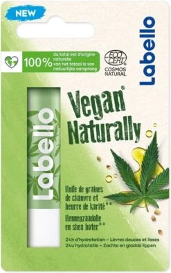 Labello Vegan Naturally Hennepzaadolie Lippenbalsem -Modecosmetica 754x1200