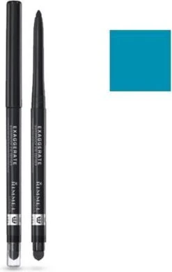 Rimmel London Exaggerate Waterproof Eye Definer Eyeliner - 240 Aqua Sparkle 11 Rimmel London Exaggerate Waterproof Eye Definer Eyeliner - 240 Aqua Sparkle -Modecosmetica 762x1200 2