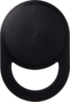 Evolize Onbreekbare Spiegel Met Handvat - Ø 16,5 Cm - Ophangbaar - Rond - Handspiegel - Kappersspiegel - Reisspiegel - Make Up - Afmeting: 28 X 19 Cm - Zwart -Modecosmetica 827x1200