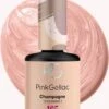 Pink Gellac - Champagne - Gellak - Vegan - Nude - Satijnen Finish - 15 Ml