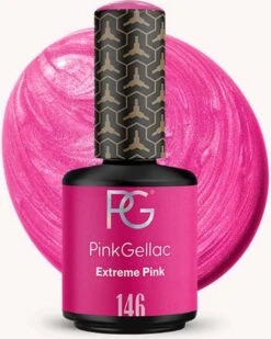 Pink Gellac - Extreme Pink - Gellak - Vegan - Roze - Glanzend - 15ml -Modecosmetica 959x1200