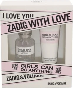 Zadig & Voltaire Girls Can Do Anything Giftset - 30 Ml Eau De Parfum + 75 Ml Bodylotion - Geurengeschenkset -Modecosmetica 993x1200